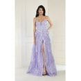 thumbnail image 1 of Thigh High Slit Prom Dress, 1 of 3