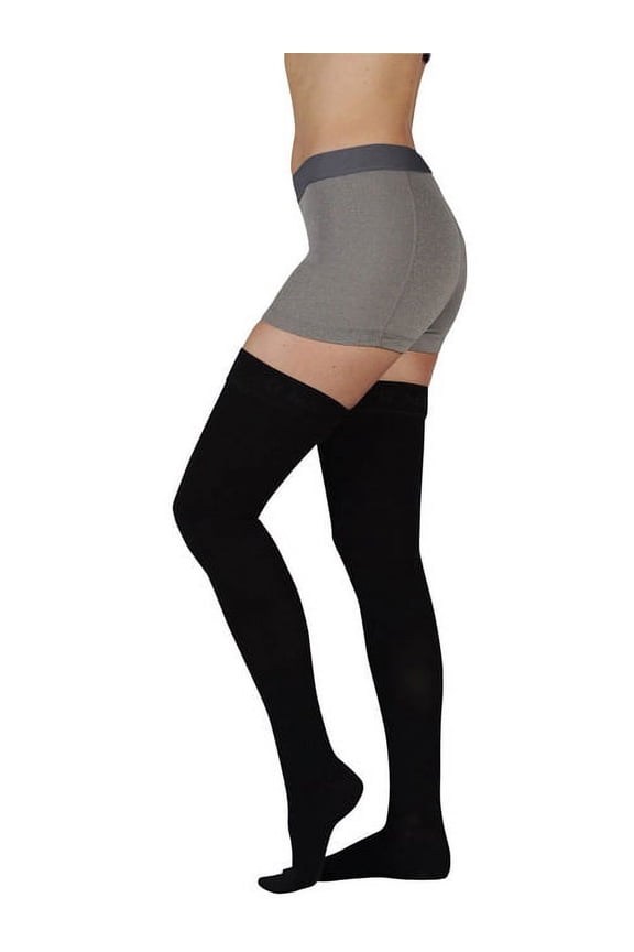 2001 Soft Closed Toe Thigh Highs - 20-30 mmHg Short Beige I