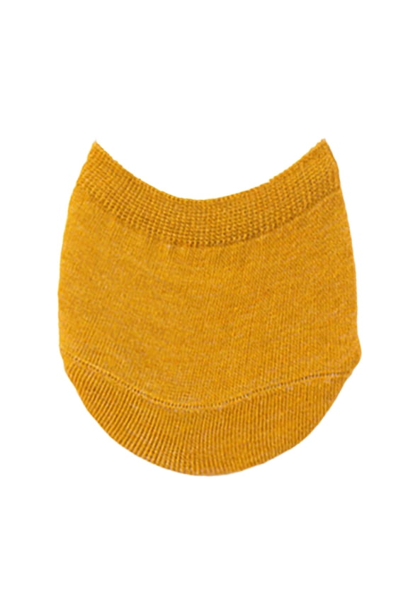 Thigh High Stockings Toe Topper Liner Half Socks Thin Short forefoot Socks Soft Breathable Slipper Socks Compression Socks for Women Yellow One Size