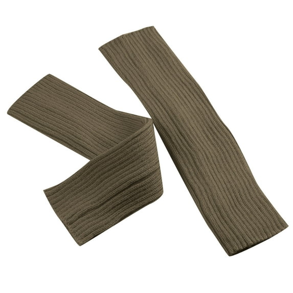 Thigh High Stockings Women's Winter Solid Color Warm Wool Socks Knitted ...