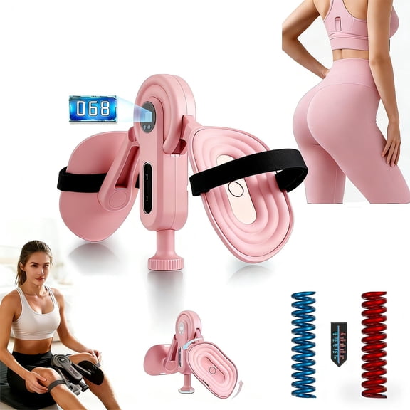 Thigh Master Adjustable Resistance(22-220LBS), Kegel Pelvic Floor Muscle Training Device for Slimming Legs, Shaping Thigh Muscles, improving Hip Muscle Strength and Firmness for Pilates Women Men