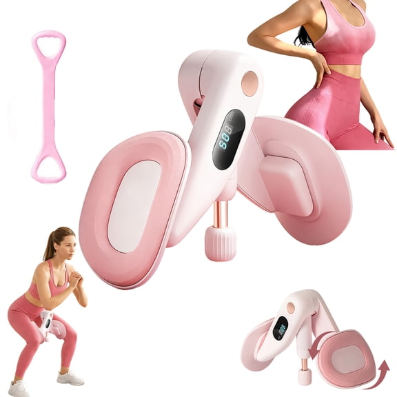 Thigh Master Adjustable Resistance(22-220LBS), Kegel Pelvic Floor Muscle Training Device for Slimming Legs, Shaping Thigh Muscles, improving Hip Muscle Strength and Firmness for Pilates Women Men