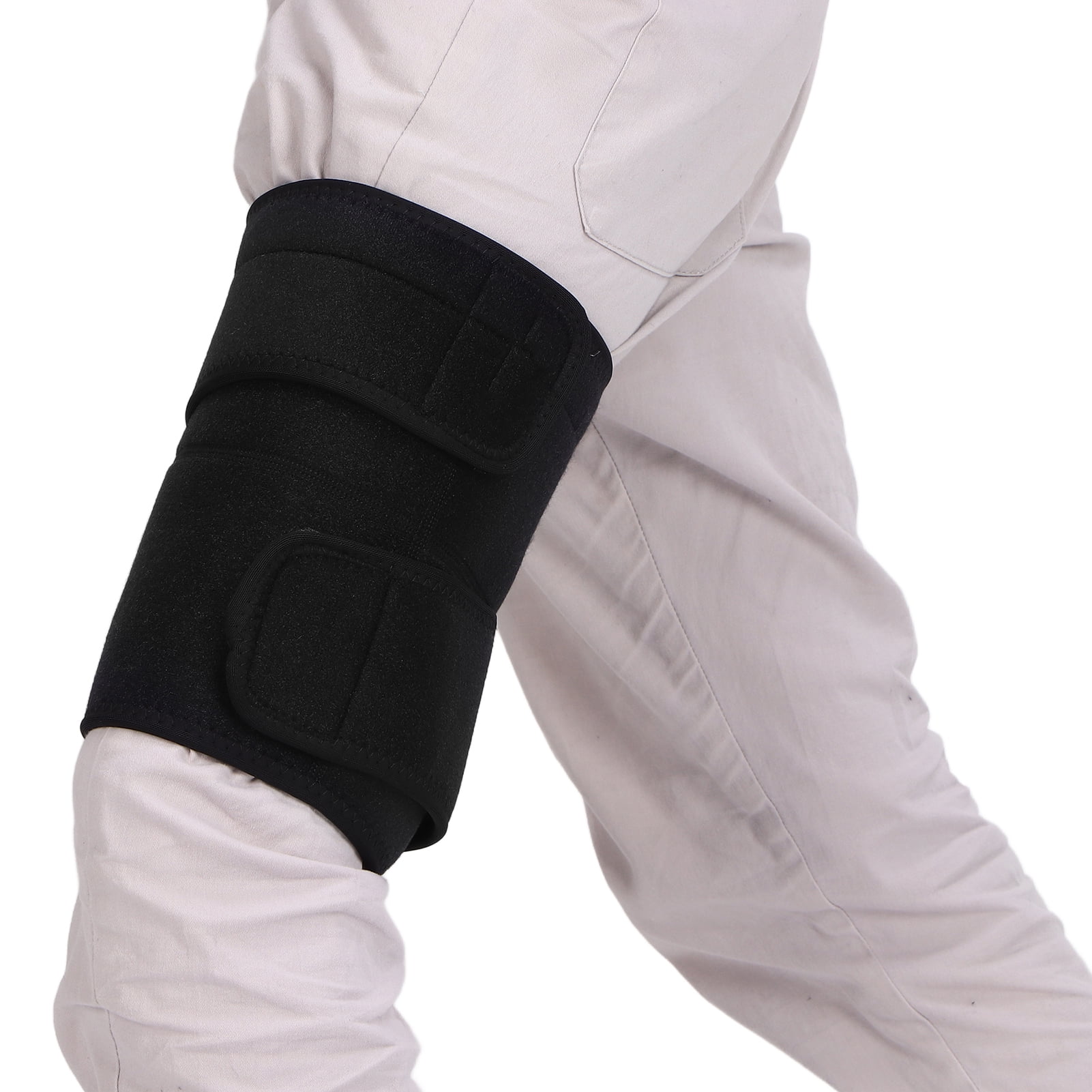 Thigh Support Brace Compression Sleeve Support Hamstring Wrap For