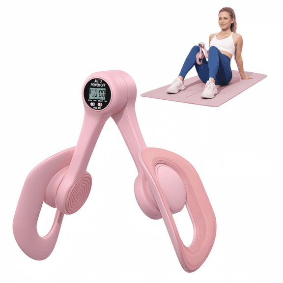 Thigh Trainer for Women, Pelvic Floor Exercise Devices with Display Counter, Thigh Master Inner Thigh Exerciser for Women, Home Fitness Equipment for Hip, Leg and Butt