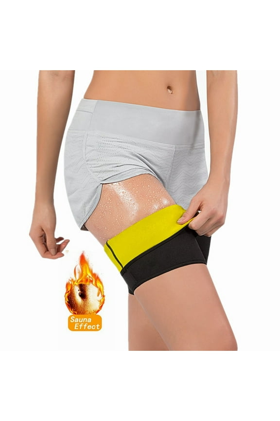 Thigh Trimmer for Women & Men for Slimming Self-heating Thigh Bands Thigh Sweat Bands for Women Thigh Trimmers for Weight Loss Sweat Belt & Body Wraps for Weight Loss