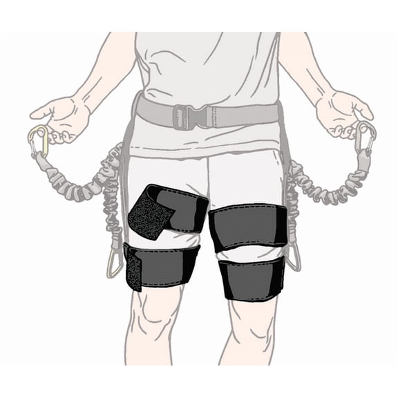 LightSpeed Lift - Thigh Wraps - Medium