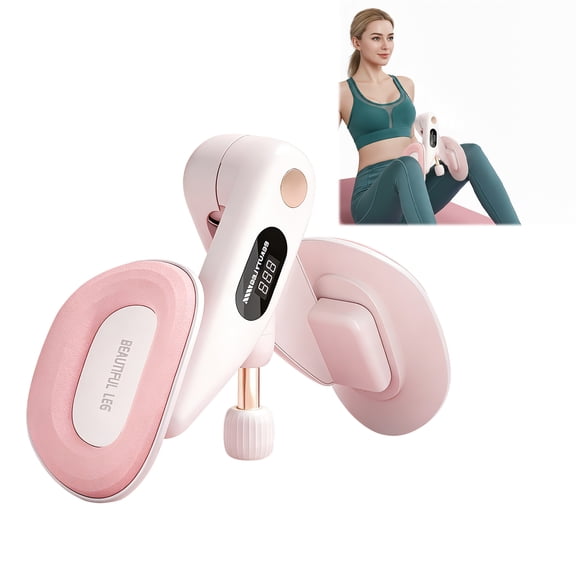 Thigh exerciser with reverse training function, adjustable pelvic floor muscle exerciser, suitable for women's Kegel exercise device, home fitness equipment for leg and hip training