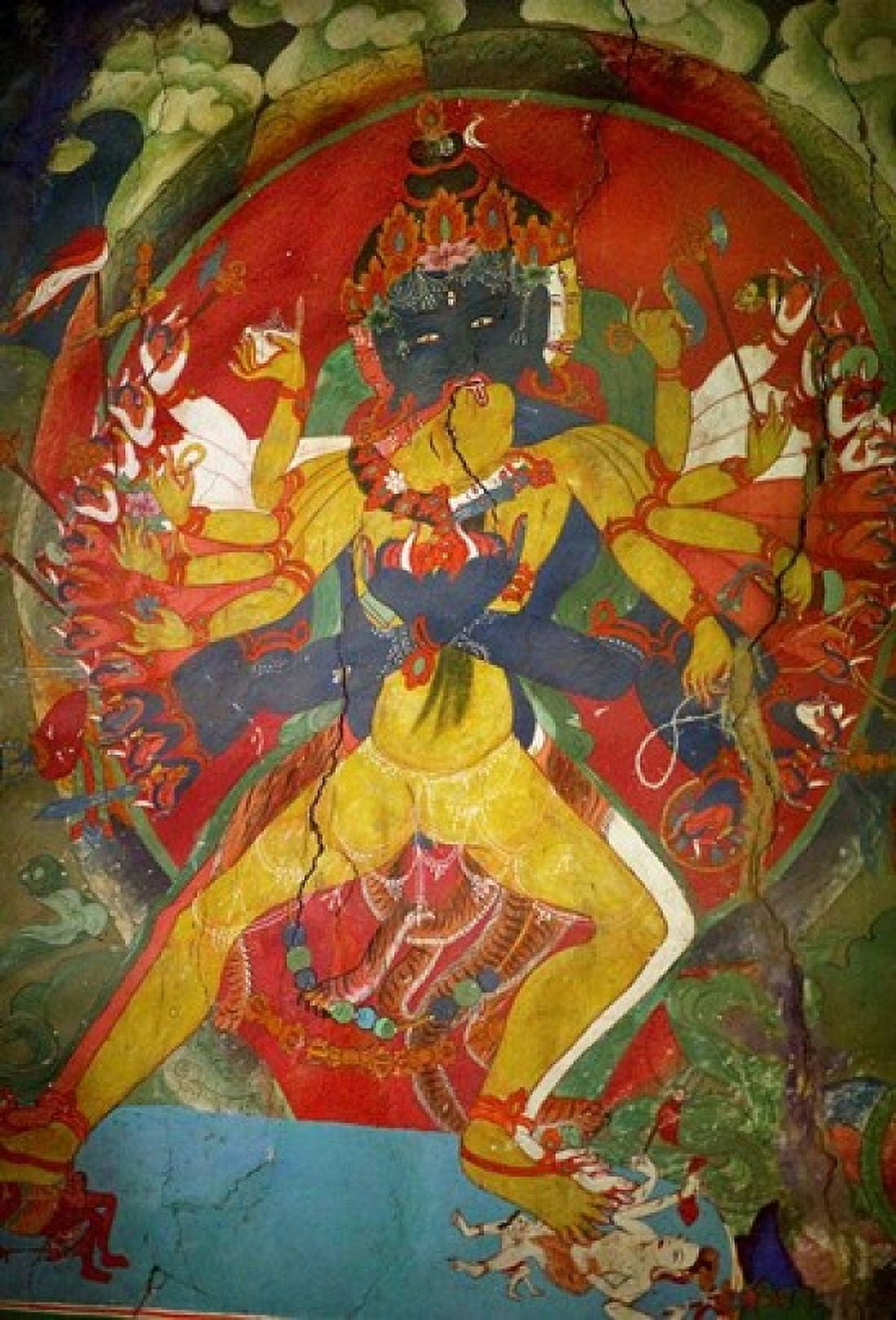 Thikese Monastery Interior Ladakh India Canvas Art - Jaina Mishra DanitaDelimont (15 x 22)