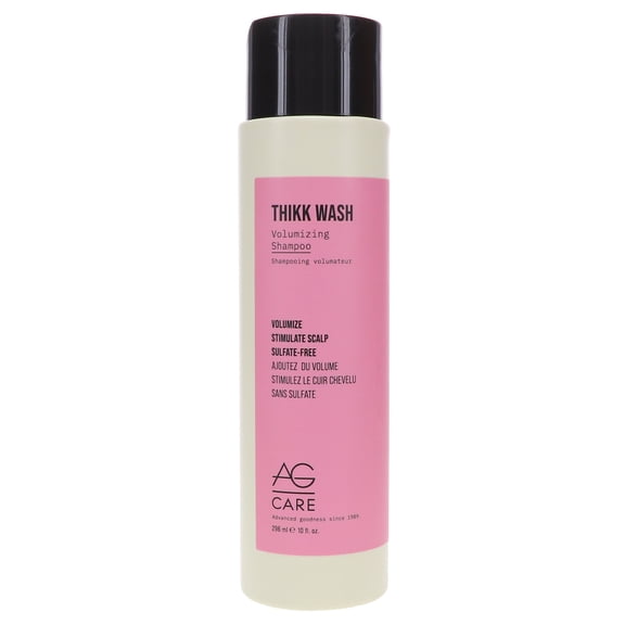 Thikk Wash Volumizing Shampoo by AG Hair Cosmetics for Unisex - 10 oz Shampoo
