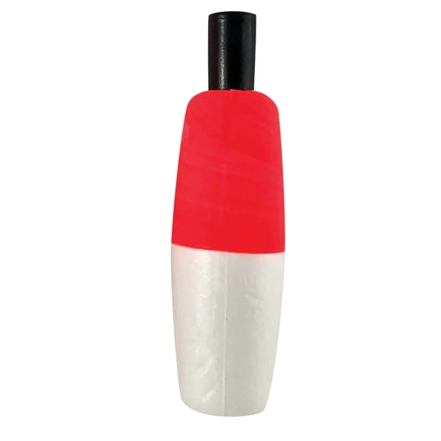 Thill Fish’n Foam Floats Cigar SlipPeg 2" Fishing Float Red White