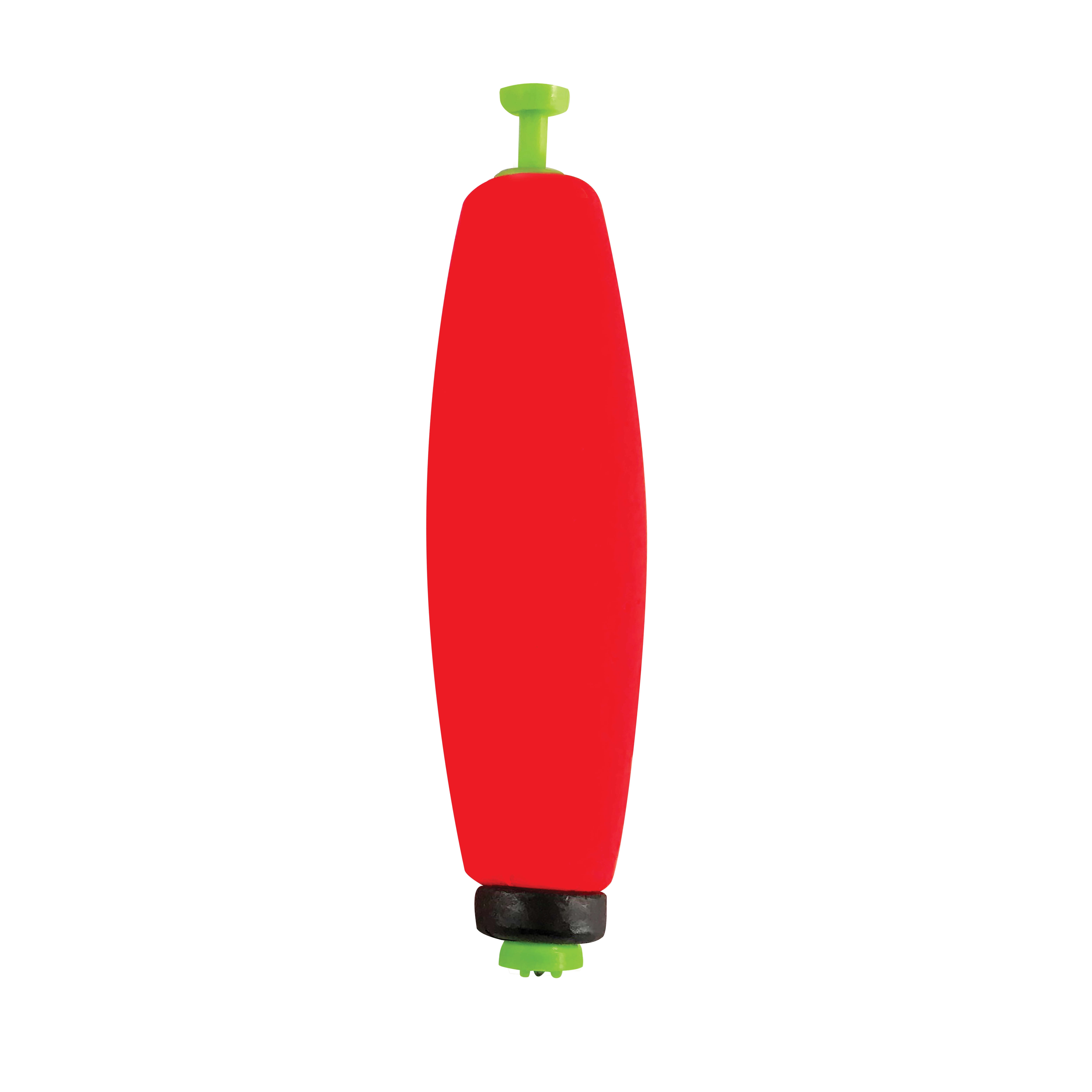 Thill Fish’n Foam Floats Cigar Weighted Clip 3" Fishing Float Red