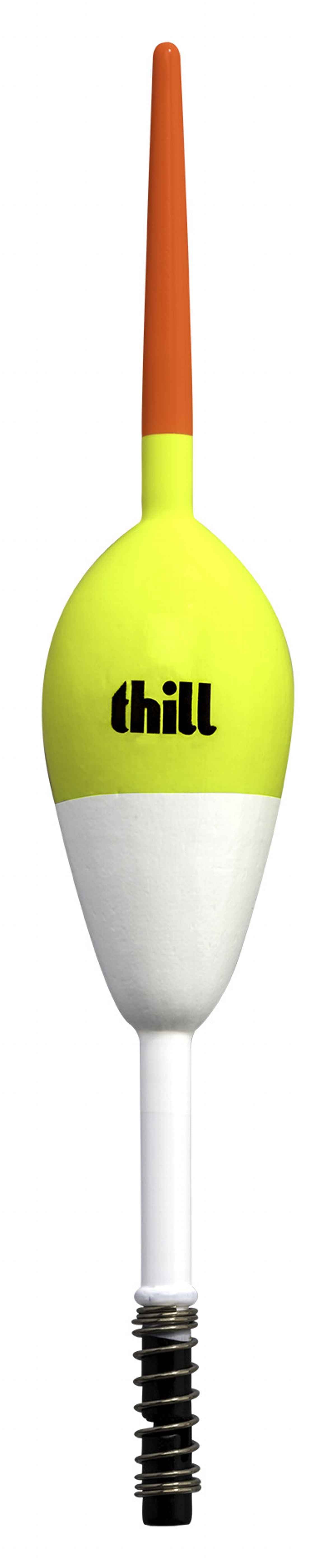 Thill 's Fav Float Oval 5.5'' Rd/Yl/Wht Spring