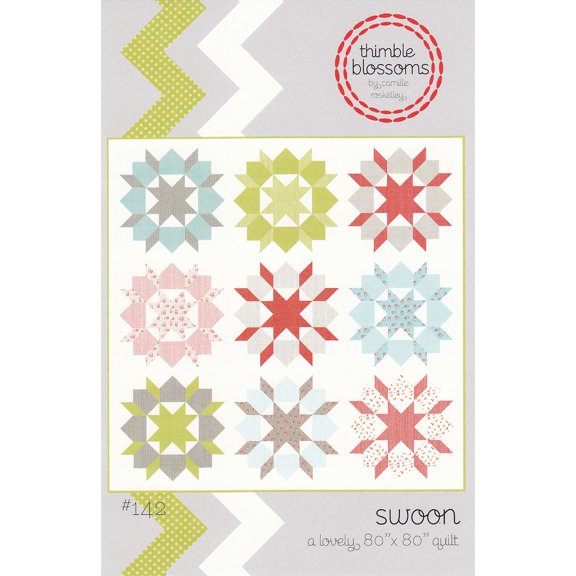 Thimble Blossoms: Swoon Quilt Pattern #142