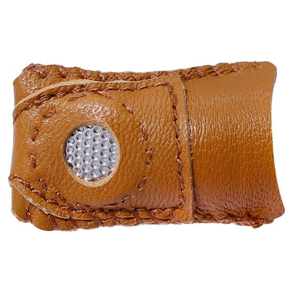 Thimble Leather Finger Protector Embroidery Thimble Thimble Finger Protector Finger Cots Leather Coin Thimble