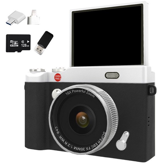 Thin 300g Digital Camera With Whirling Screen And Multiple Sieves For Creative Firing