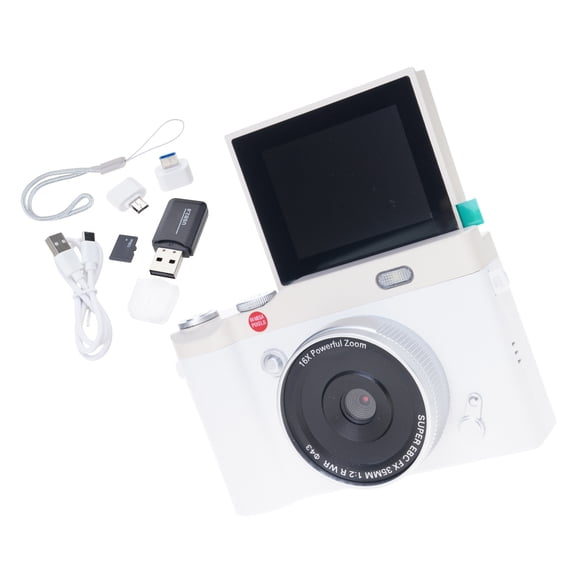 Thin 300g Digital Camera With Whirling Screen And Multiple Sieves For Creative Firing