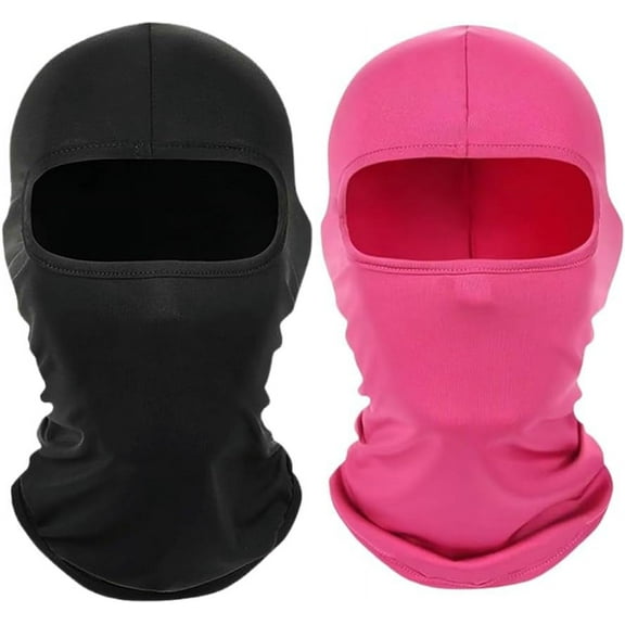 Thin Balaclava Ski Mask Head Mask Full Face Mask Windproof Sun UV Protection Hood for Women