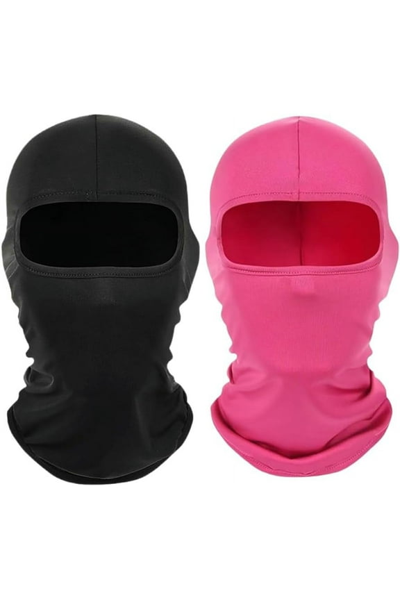 Thin Balaclava Ski Mask Head Mask Full Face Mask Windproof Sun UV Protection Hood for Women