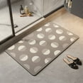 thumbnail image 1 of Thin Bath Mat -24"x 16" Super Absorbent Quick Dry Thin Bathroom Rugs Fit Under Door, Non Slip Rubber Backed Mat Washable Bathroom Floor Mats for Shower Room,Sink, 1 of 6