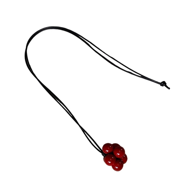 Thin Black Chain Layered Necklace Korean Fashion Jewelry Modern Minimalist Design Versatile Styling Accessory