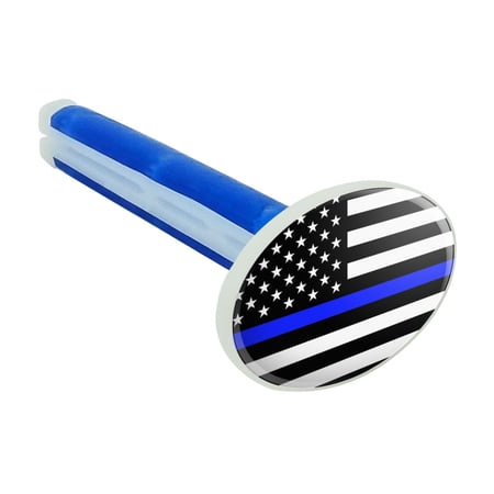 Thin Blue Line American Flag Car Air Freshener Vent Clip