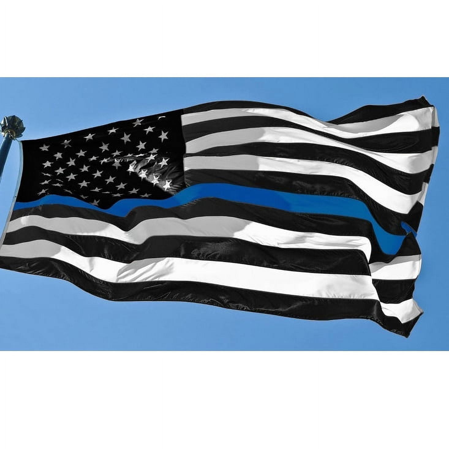 Thin Blue Line American Flag Honoring our Men and Women of Law ...