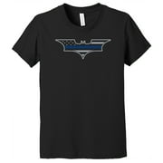 Thin Blue Line Batman Police T-Shirt - Black - XL