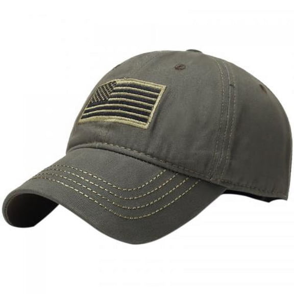 Thin Blue Line Flag Low Profile Cap,USA American Flag Baseball Cap, Washed Distressed Cotton Adjustable Thin Blue Line Hat