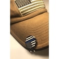 thumbnail image 1 of Thin Blue Line Golf magnetic hat clip ball marker Reverse Battle Flag Design, 1 of 4