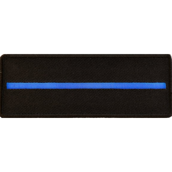 Thin Blue Line Patch For Law Enforcement