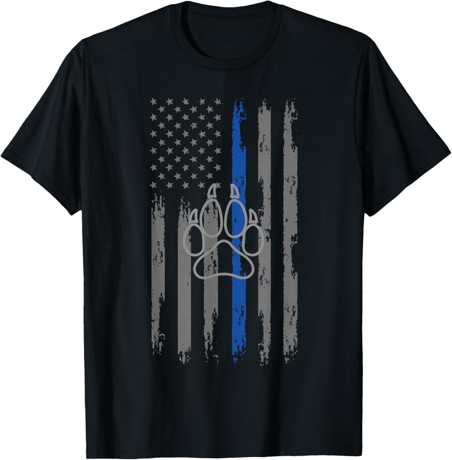 MINI SET W/TAIL - POLICE FLAG main image 0