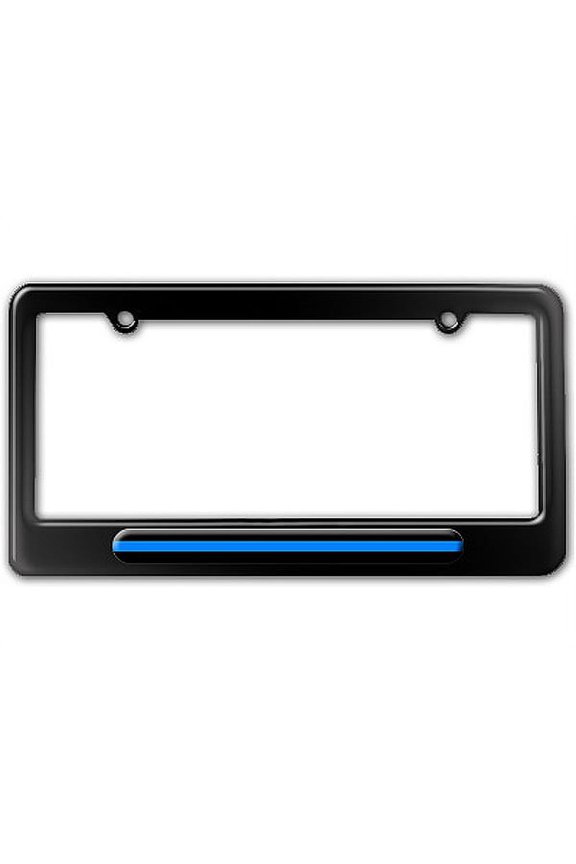 Thin Blue Line - Police License Plate Frame