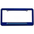 thumbnail image 1 of Thin Blue Line, Police License Plate Tag Frame, Multiple Colors, 1 of 1