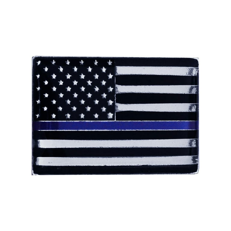 Blue Lives Matter US Flags Lapel/Collar Pin Blue Lives Matter US Flags Lapel/Collar Pin