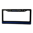thumbnail image 1 of Thin Blue Line USA License Plate Frame, 1 of 1