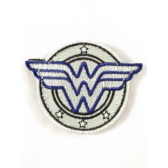 Thin Blue Line Wonder Woman Morale Patch Hook & Loop Gear Bag New Version Cloth
