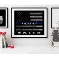thumbnail image 1 of Thin Blue Line framed Police officer gift Art, 1 of 7