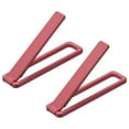 thumbnail image 1 of Thin Cell Phone Kickstand, 2Pack Horizontal Vertical Folding Phone Stand Red, 1 of 7
