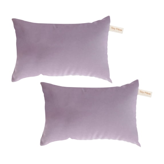 Cooling Pillow Thin Microfiber Soft Machine Washable 2 Pack 11 x 7 Inch