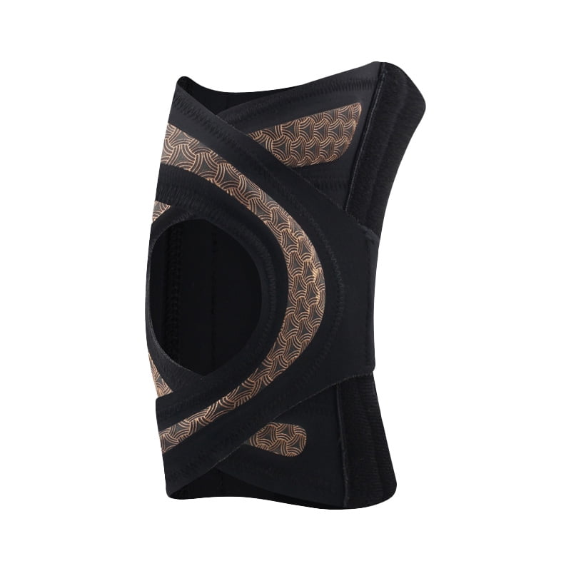 Thin Cross Sports Knee Brace Meniscus Protection Knee Support for Running Fitness Tennis Sports Non-Slip Compression Knee Sleeve