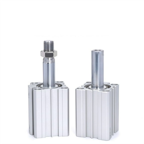 Thin Cylinder Pneumatic Cylinder ACQ12/16/20/25X10X15X20X25X30X35 Series ,High Efficiency