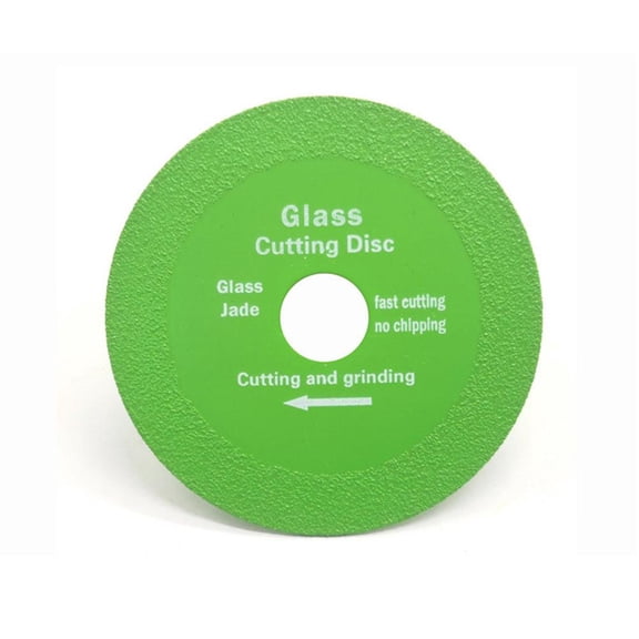 Thin Diamond Glass Cutting Disc for Angle Grinder - 3.93" Ceramic Tile, Jade, Crystal Saw Blade