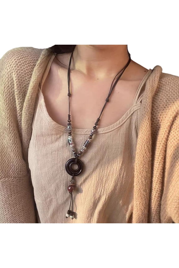 Thin Earthenware Flower Butterfly Charm Chain Mixture Chain Jewelry For Delicate Skin Morning To Eveningwear