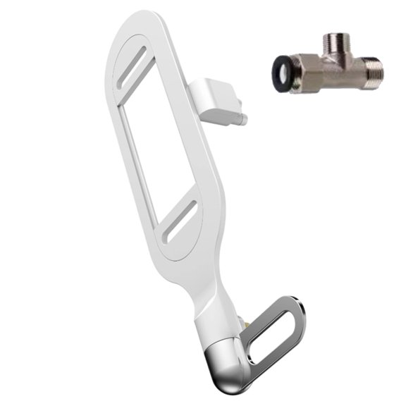 Thin Edges Bidet Attachment for Toilet, Not Electric, Selves Double Nozzles for Front and Rear Wash