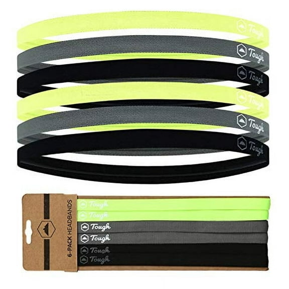 Thin Elastic Headbands, Sports Headbands for Women & Men, Workout Headbands,Running Headband,Soccer Headband, Mens Headband