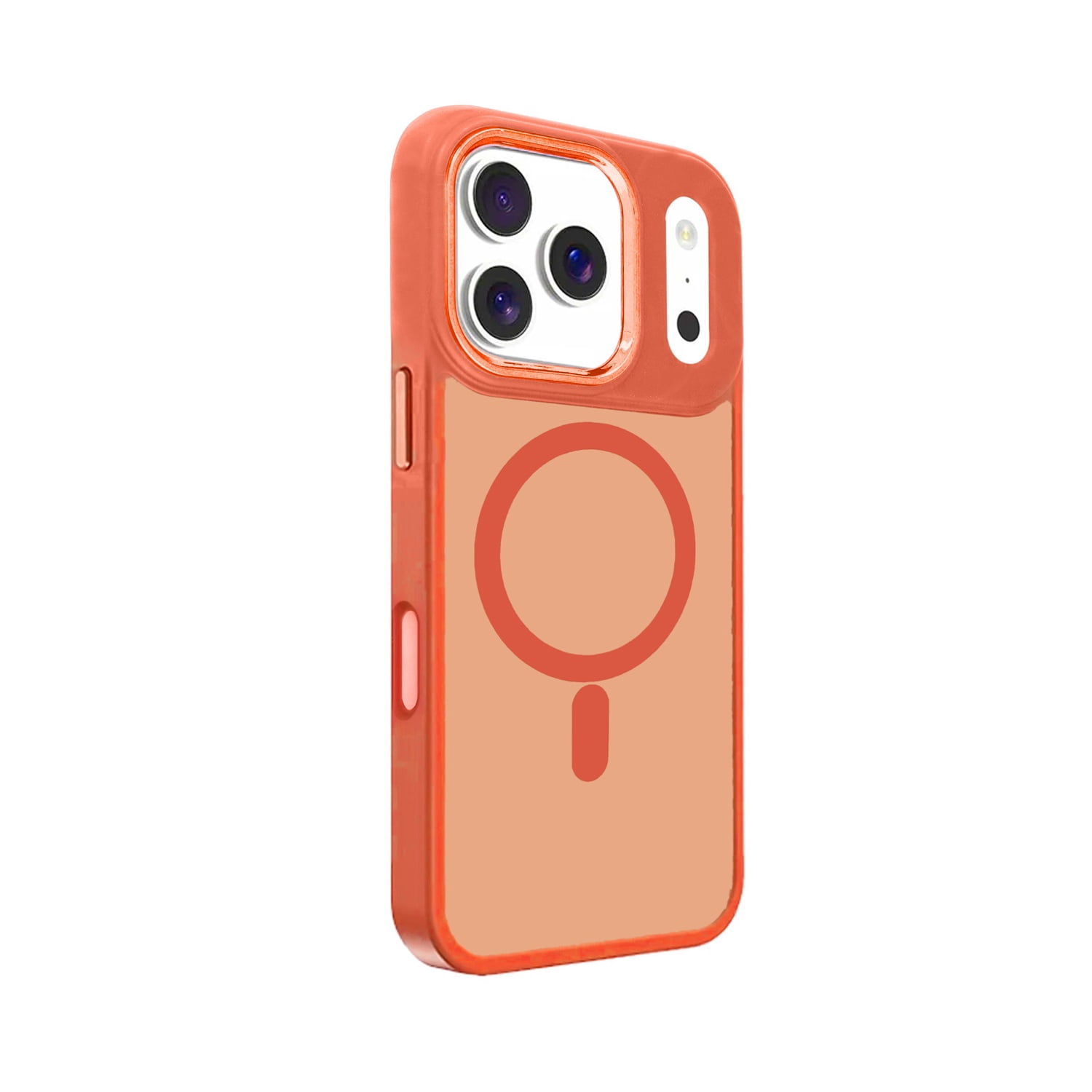 Thin Fit Magnetic Charging Back Cover for iPhone 17 Pro Max - Orange