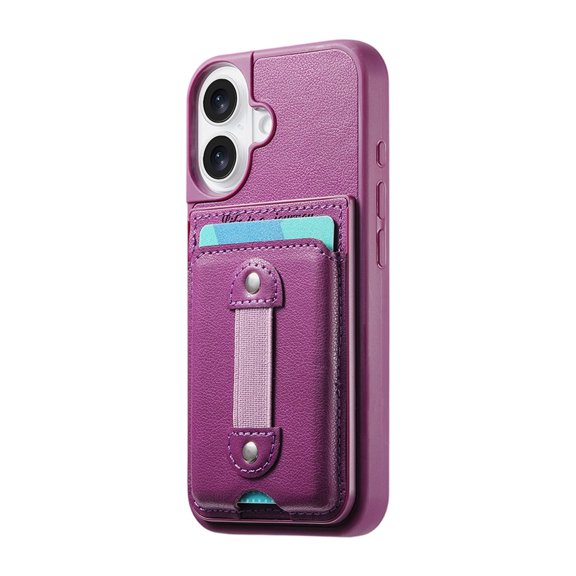 Thin Flexible Phone Case For Phone 17 Series Wrist Strap Pocket Card Holder Anti Scratch Cellphone Cover