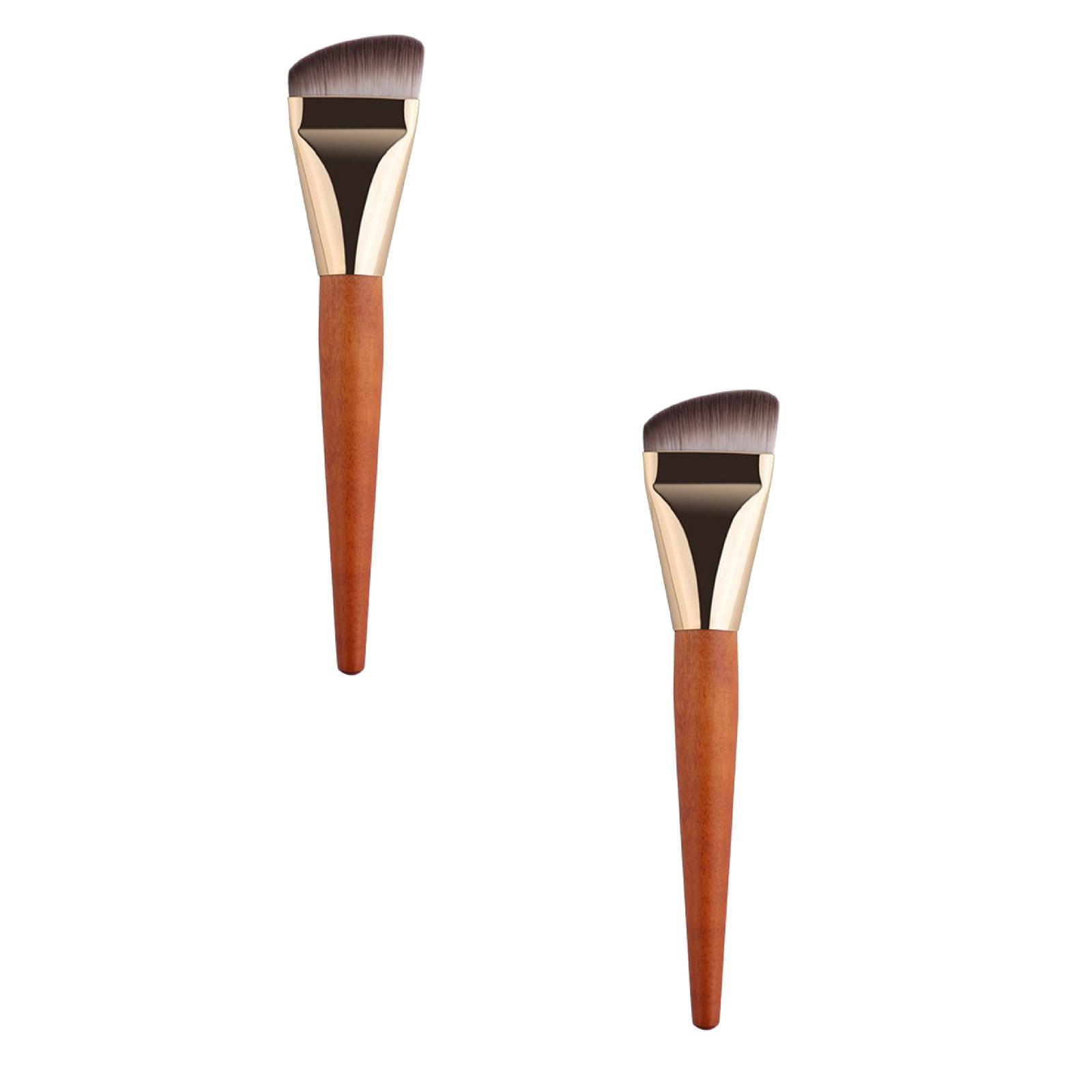 Thin Foundation Brush Flat Top Thin Makeup Brush Flat Concealer Brush