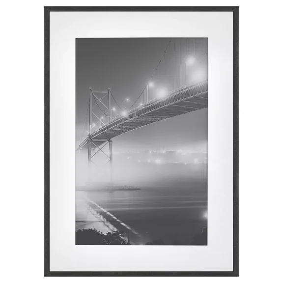 Thin Gallery Matted Wall Frame