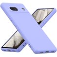 thumbnail image 1 of Thin Google Pixel 7a Case, TPU Cover with Camera Protection Soft Interior Slim Flexible Phone Case for Pixel 7a - Lavender, 1 of 13